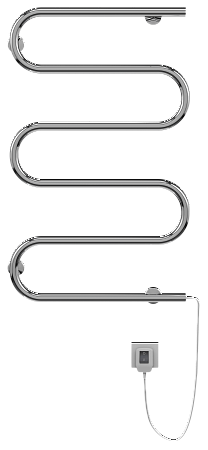 Электро 25 Ш-обр 600х800 Полотенцесушитель  TERMINUS Нальчик - фото 2