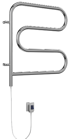 Электро 25 F-обр 600х600 поворотный Полотенцесушитель TERMINUS Нальчик - фото 1